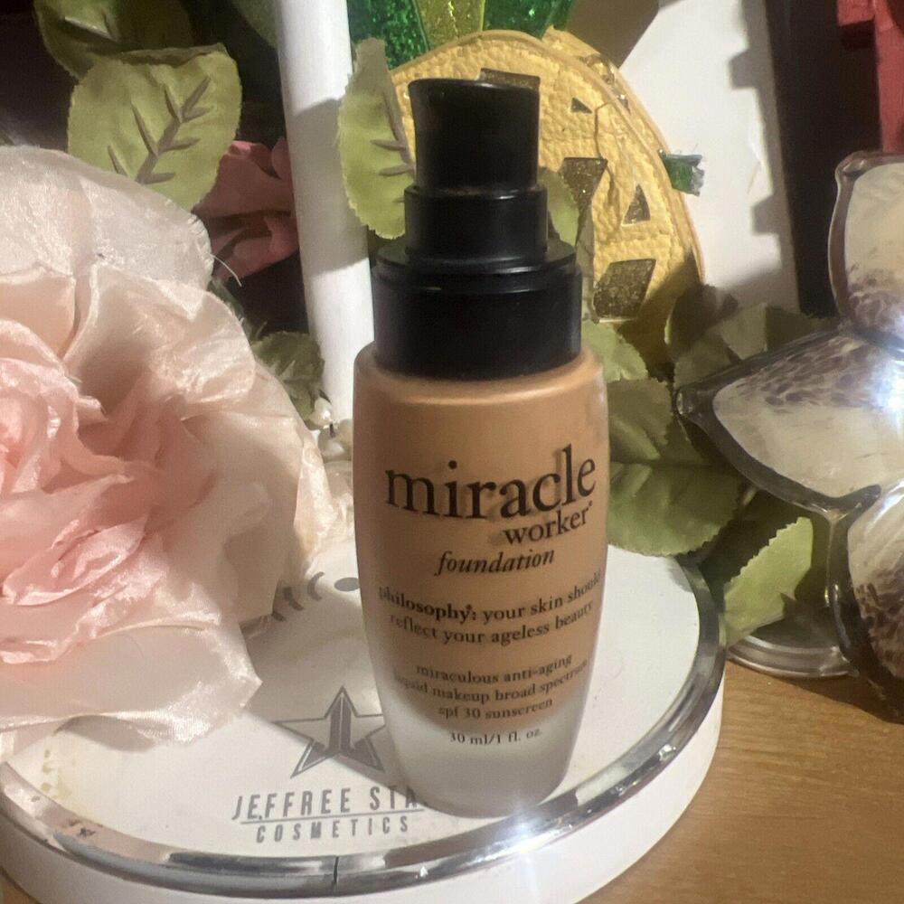 HTF PHILOSOPHY~MIRACLE WORKER Fluid Makeup Foundation #9